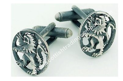 Scottish Lion Rampant Cuff Links