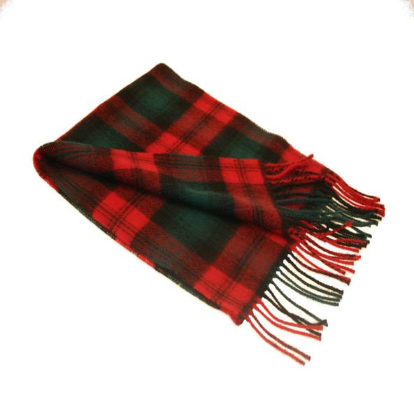 Kerr Clan Tartan Scarf - Click Image to Close