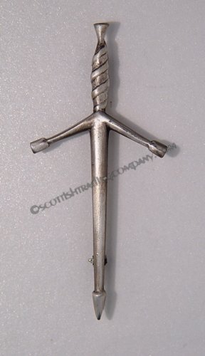 Antique Interlace Kilt Pin