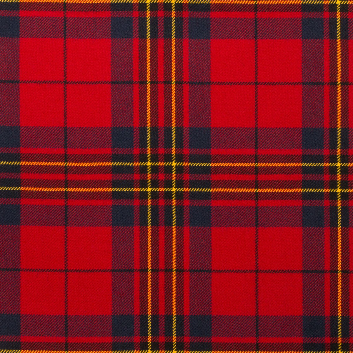 Leslie Red Modern Tartan Fabric