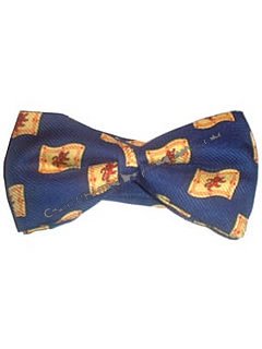 Lion Rampant Silk Bow Tie - Click Image to Close