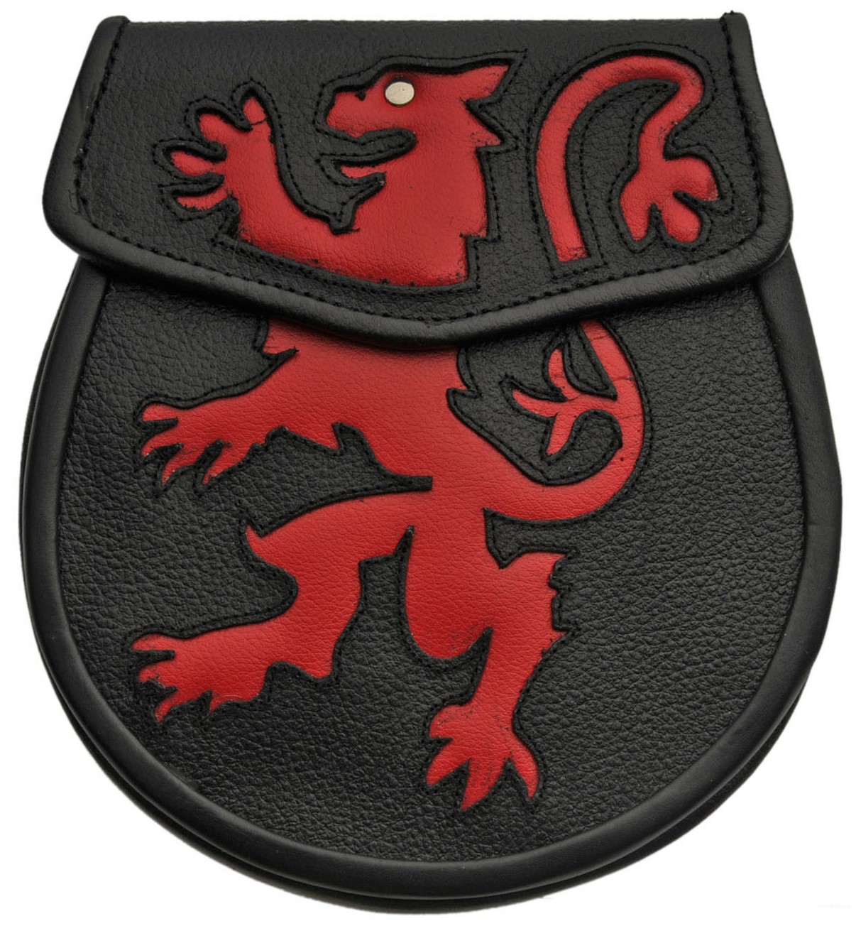 Basic Lion Rampant Sporran - Click Image to Close