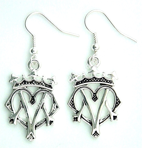 Luckenbooth Earrings Large - Click Image to Close