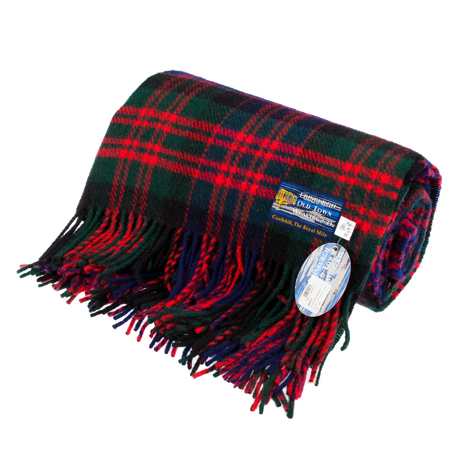 MacDonald Large Tartan Blanket - Click Image to Close