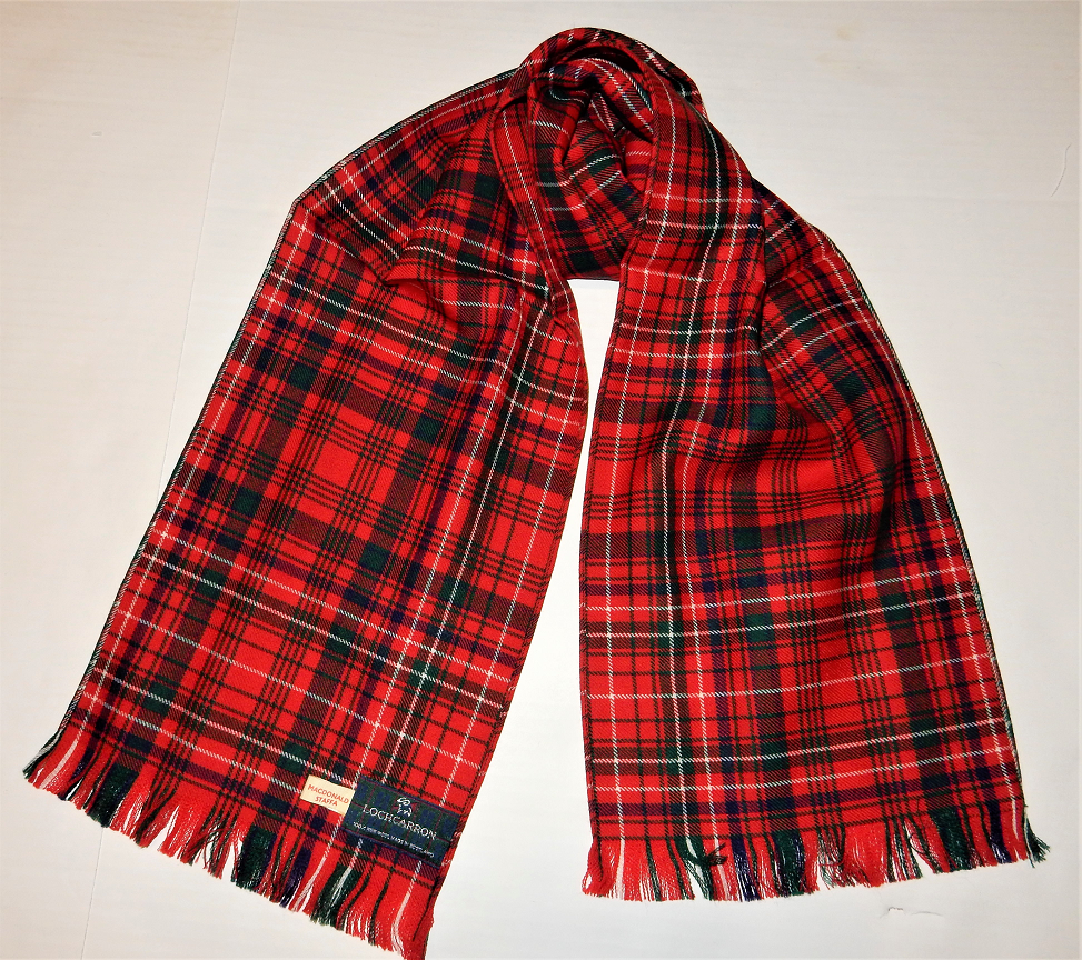 MacDonald of Staffa Tartan Scarf