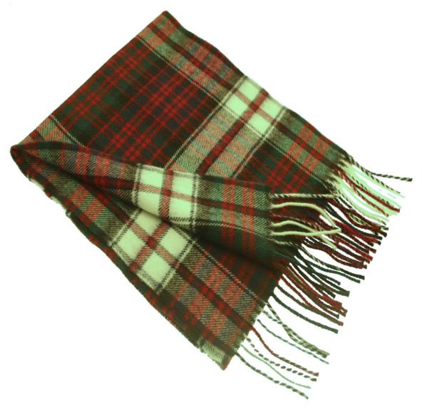MacDonald Clan Dress Tartan Scarf - Click Image to Close