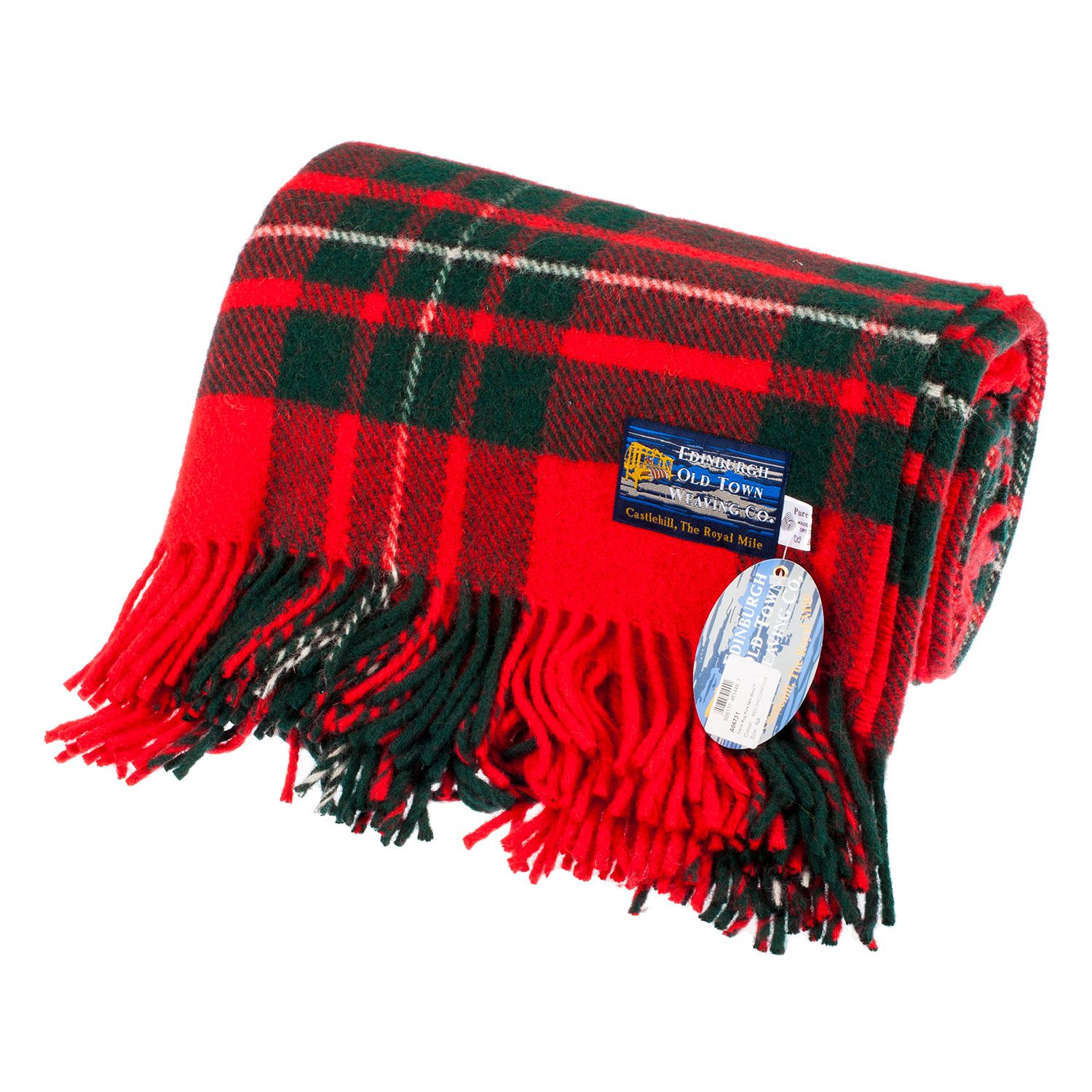(image for) MacGregor Modern Tartan Lap Blanket