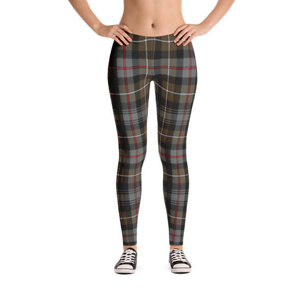 MacKenzie Weathered Tartan Leggings - Click Image to Close