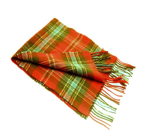 MacLean of Duart Clan Weathered Tartan Scarf - Click Image to Close