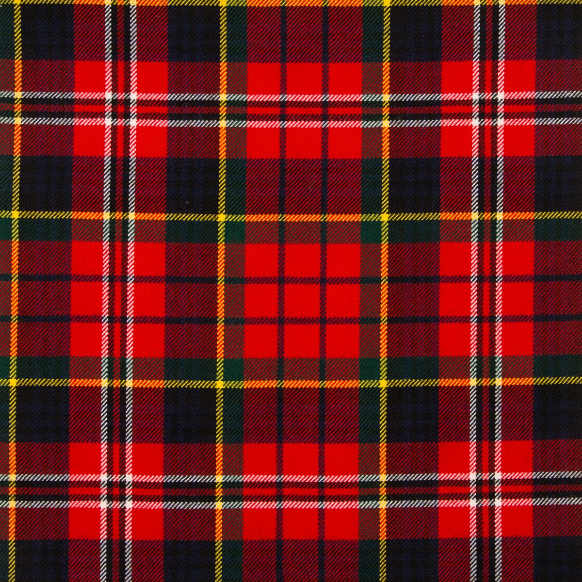 MacPherson Red Modern Braeriach Tartan Fabric - Click Image to Close