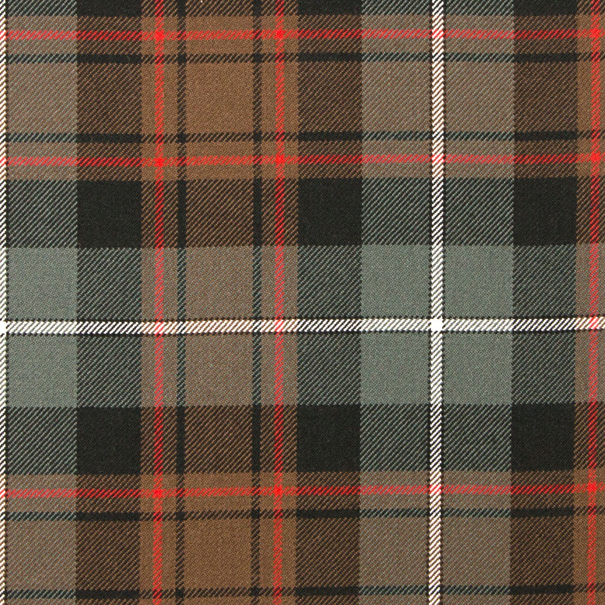 MacRae Hunting Weathered Heavy Weight Tartan Fabric
