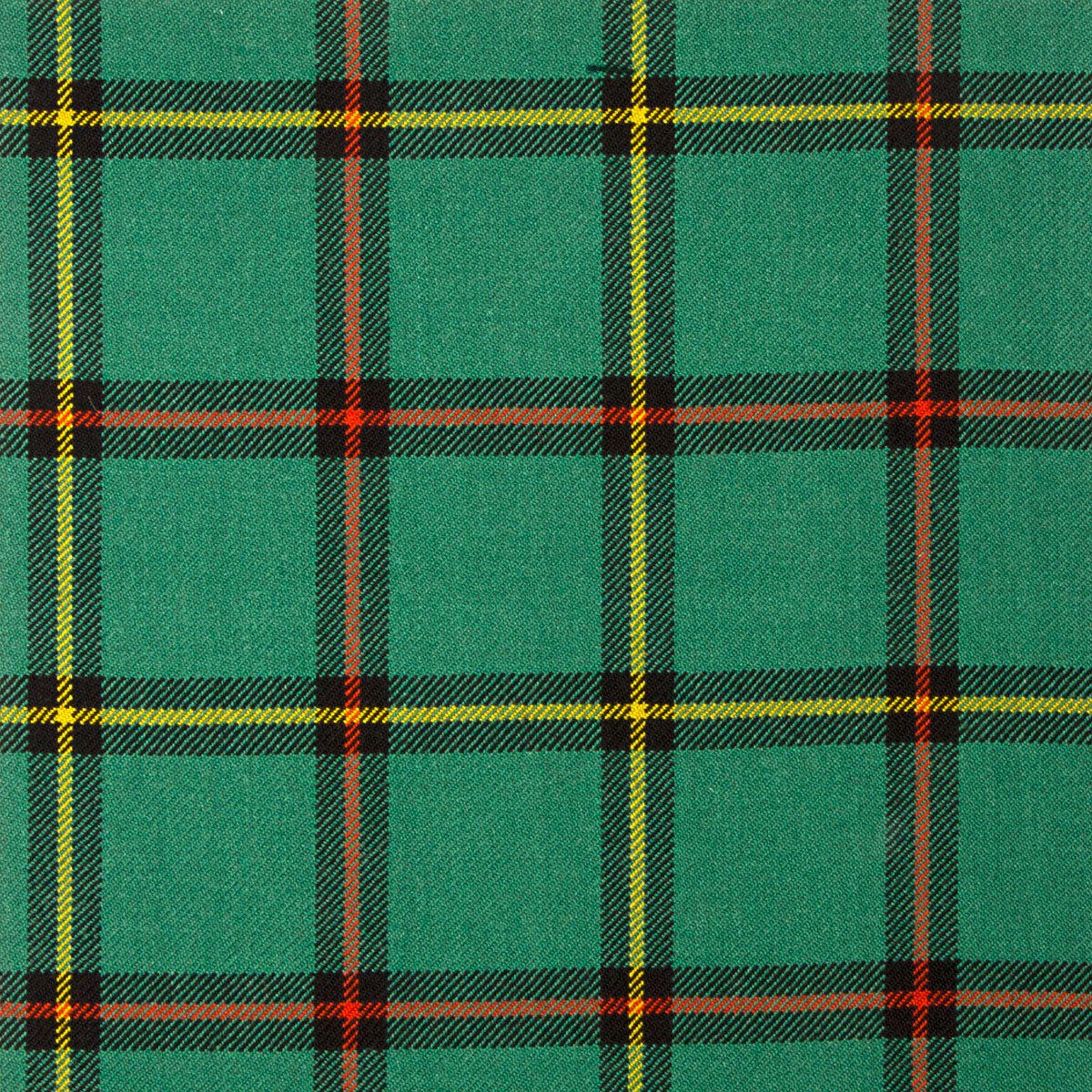Marr Green Ancient Heavy Weight Tartan Fabric - Click Image to Close