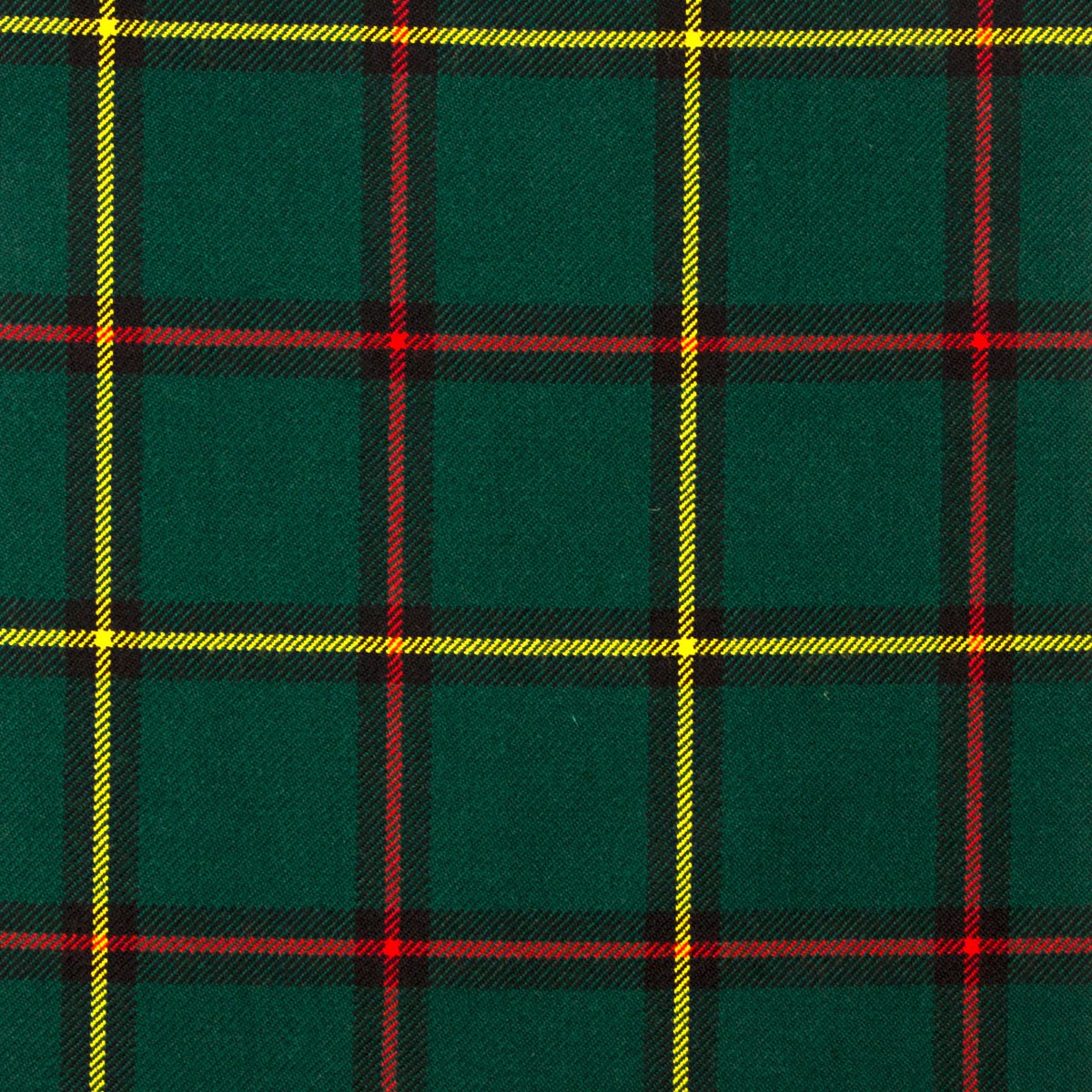 Marr Green Modern Heavy Weight Tartan Fabric