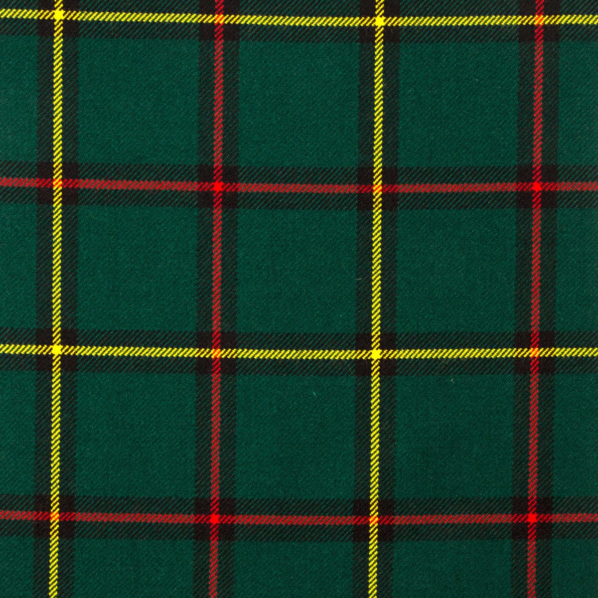 Marr Green Modern Heavy Weight Tartan Fabric