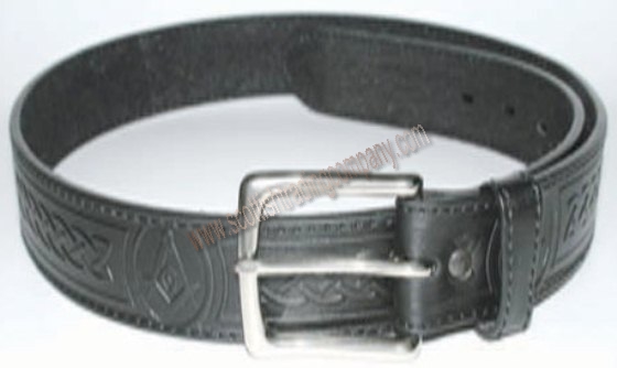 Masonic and Celtic Knot Casual Belt