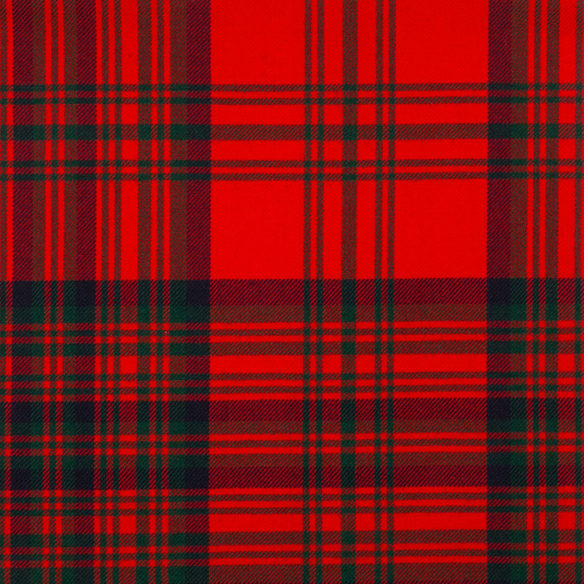 Matheson Red Modern Braeriach Tartan Fabric - Click Image to Close