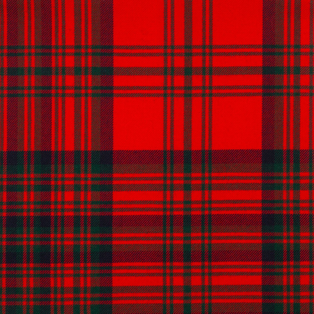 Matheson Red Modern Braeriach Tartan Fabric
