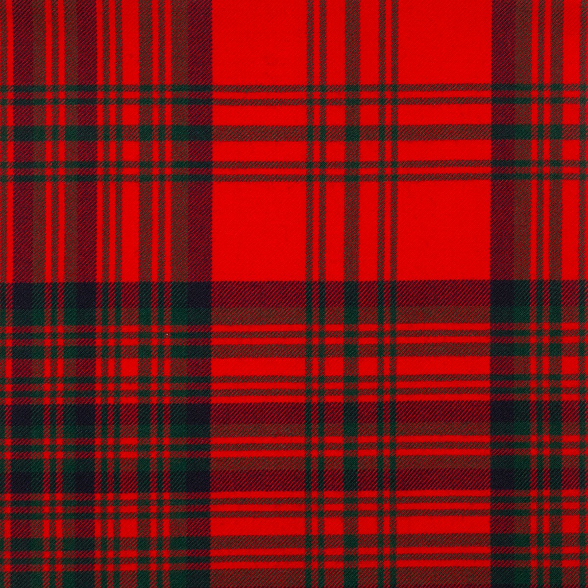 Matheson Red Modern Braeriach Tartan Fabric