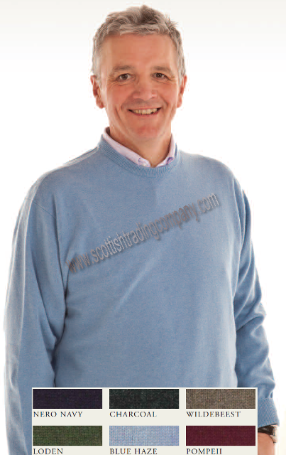 Men's Crew Neck Geelong Sweater - Click Image to Close