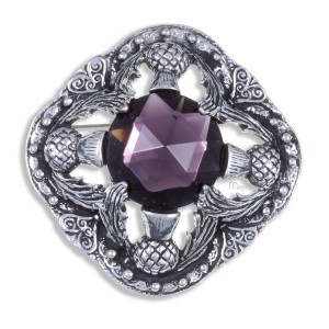 Square Thistle Brooch