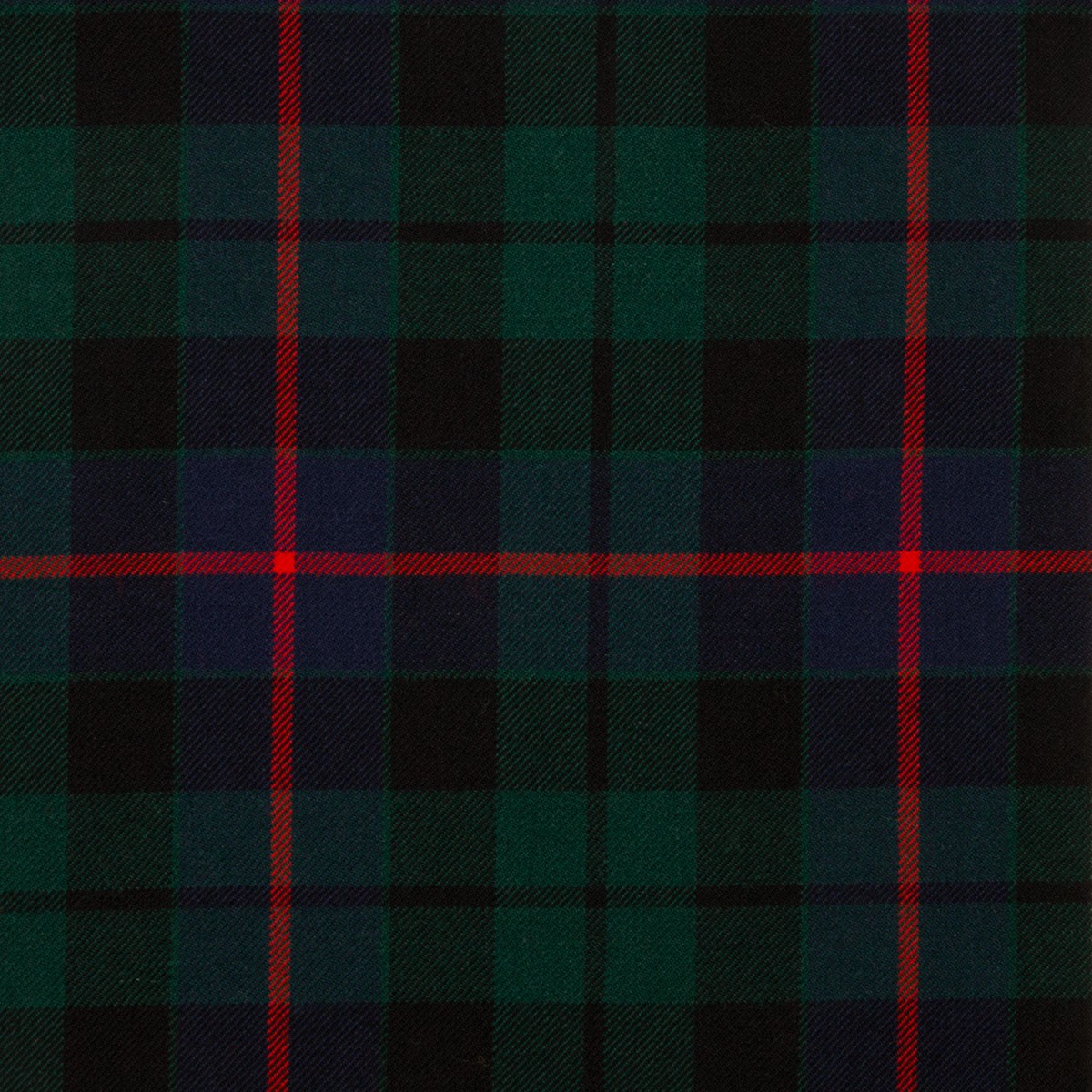 Morrison Green Modern Braeriach Tartan Fabric