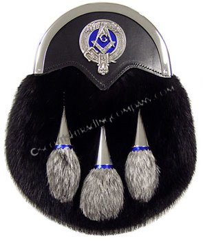 Masonic Muskrat Sporran