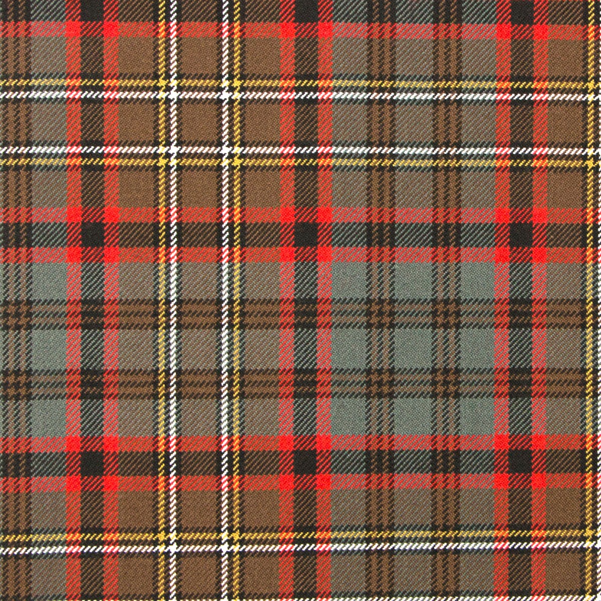 Nicolson Hunting Weathered Heavy Weight Tartan Fabric