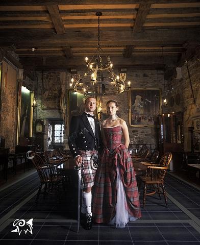Prince Charlie Outfit with 16oz 8 yard Kilt Standard Tartans - Click Image to Close