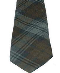 Black Watch Weathered Tartan Tie - Click Image to Close