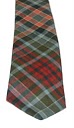 Gordon Clan Red Weathered Tartan Tie - Click Image to Close