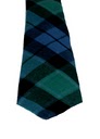 Graham of Menteith Clan Ancient Tartan Tie - Click Image to Close