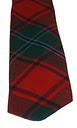 MacPhail Clan Red Modern Tartan Tie