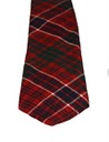 MacRae Clan Modern Red Tartan Tie