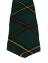 Marr Clan Modern Green Tartan Tie