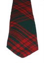 Menzies Clan Modern Green Tartan Tie