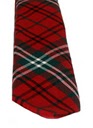 Morrison Clan Modern Red Tartan Tie