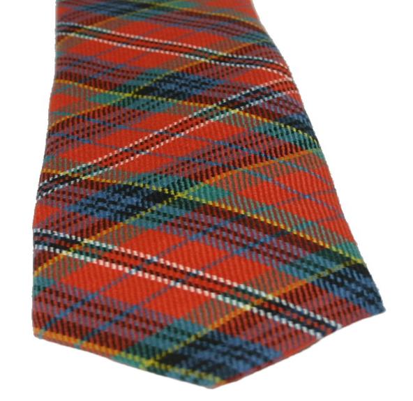 MacPherson Clan Ancient Tartan Tie - Click Image to Close