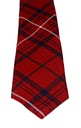 Rose Clan Modern Red Tartan Tie - Click Image to Close