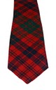 Ross Clan Modern Red Tartan Tie - Click Image to Close