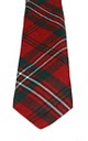 Scott Clan Modern Red Tartan Tie - Click Image to Close