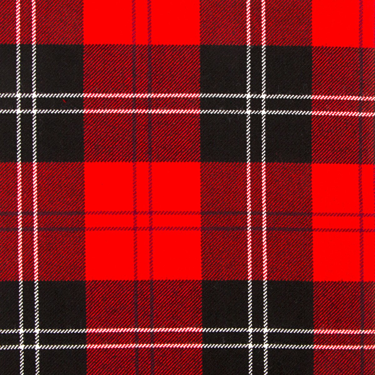 Ramsay Red Modern Heavy Weight Tartan Fabric
