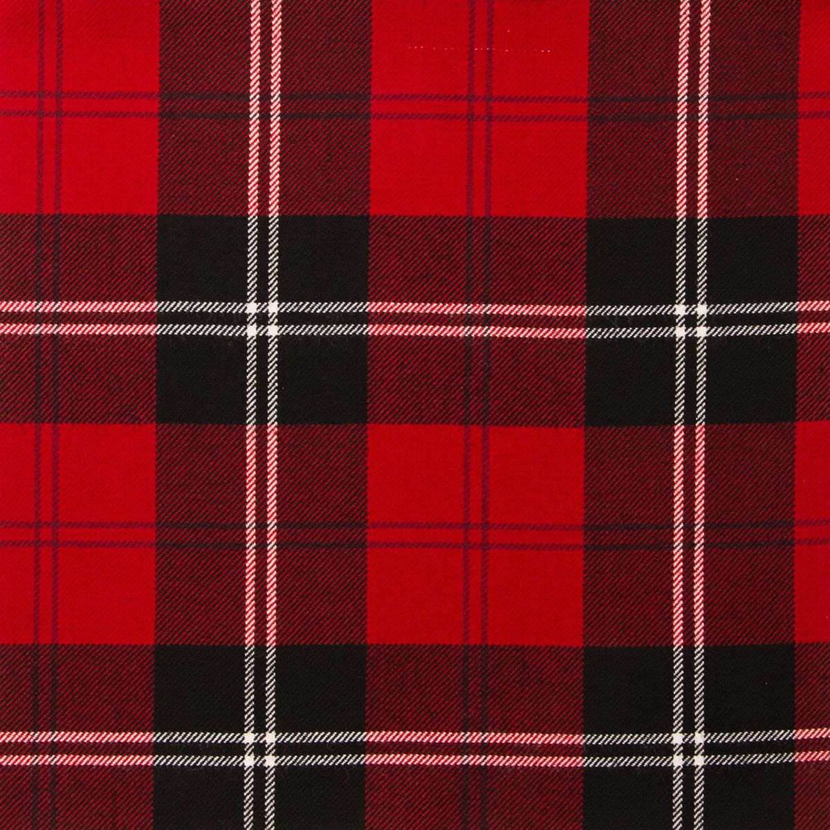 Ramsay Red Modern Tartan Fabric