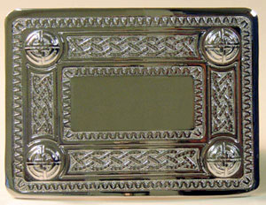 Chrome Buckle for 2 1/4" Waist Belt