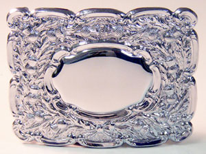 Chrome Buckle for 2 1/2" Waist Belt