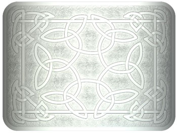 2 1/4" Celtic Pewter Buckle