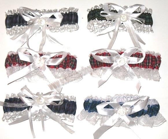 Tartan Garters