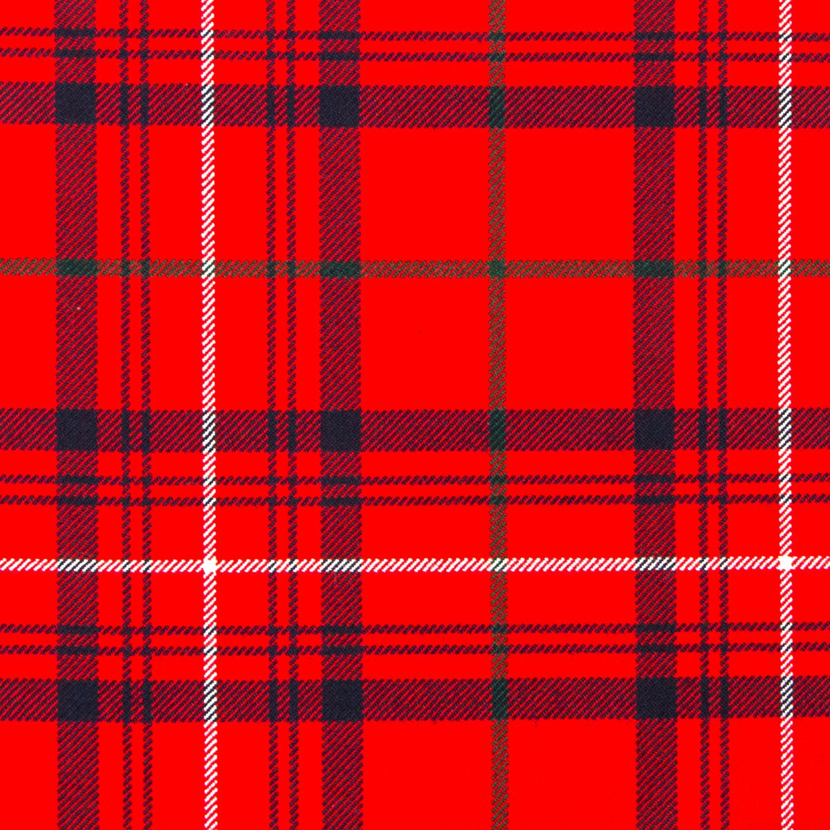 Rose Red Modern Heavy Weight Tartan Fabric