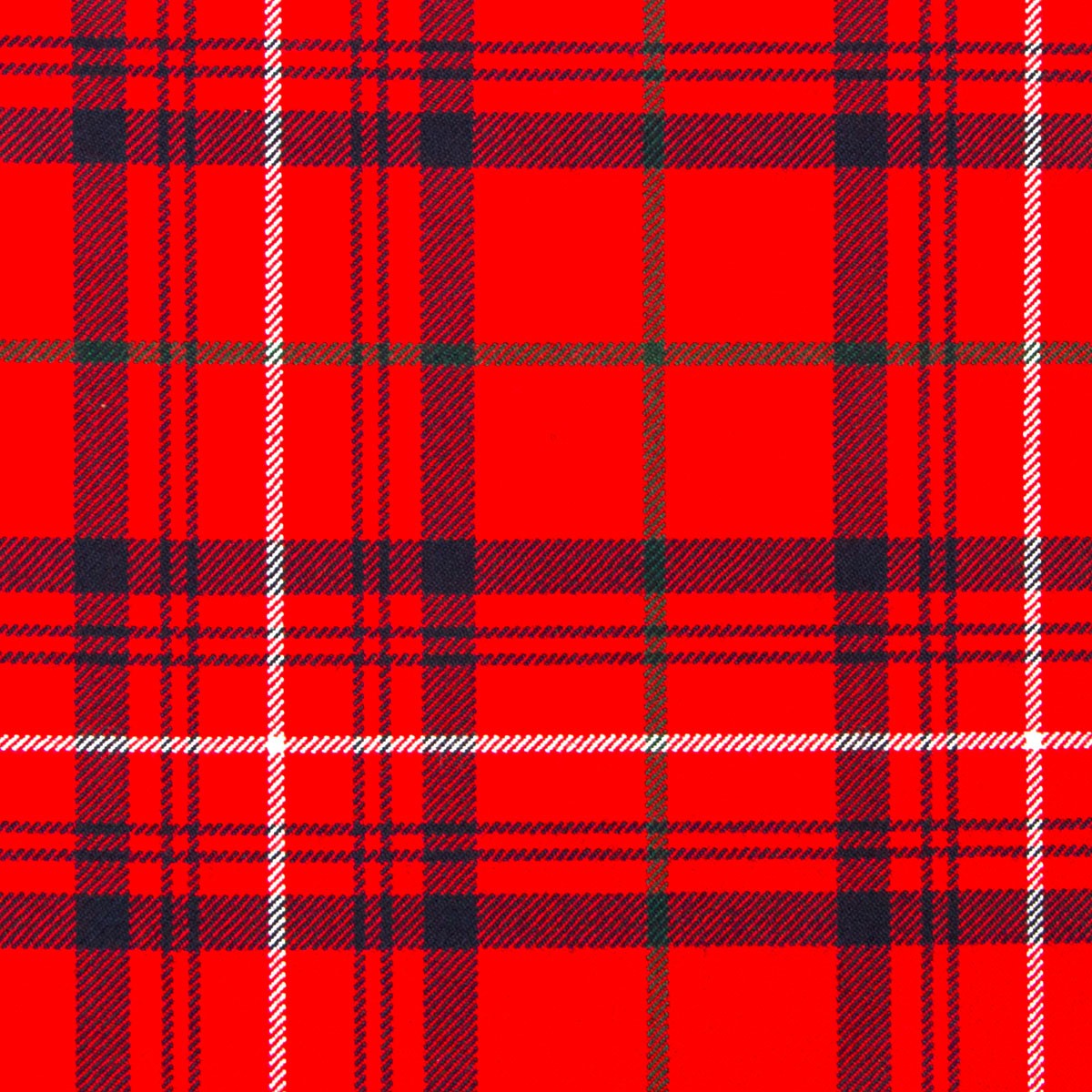 Rose Red Modern Heavy Weight Tartan Fabric