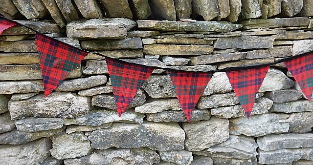 Scottish Tartan Bunting Flags 13oz Braeriach