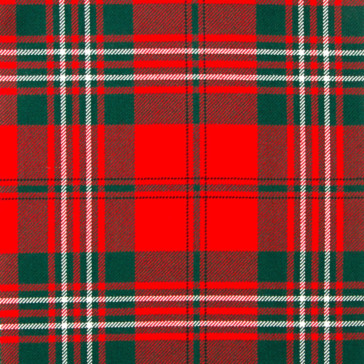 Scott Red Modern Heavy Weight Tartan Fabric
